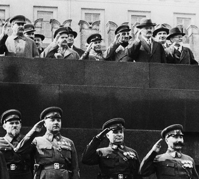 Soviet Officials on May Day